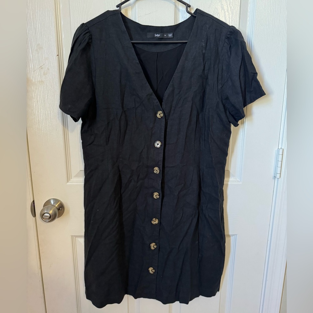 Size 14 black dress
